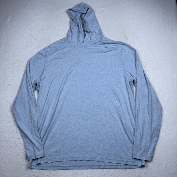 Tasc Performance Other - Tasc Performance Hooded Shirt Mens 2XL Blue Long Sleeve Bamboo Running Top